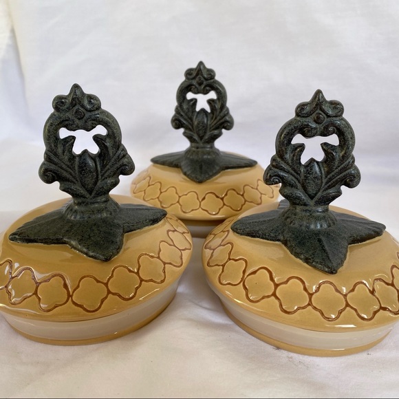 American Atelier Set of 3 Canisters - Picture 4 of 12